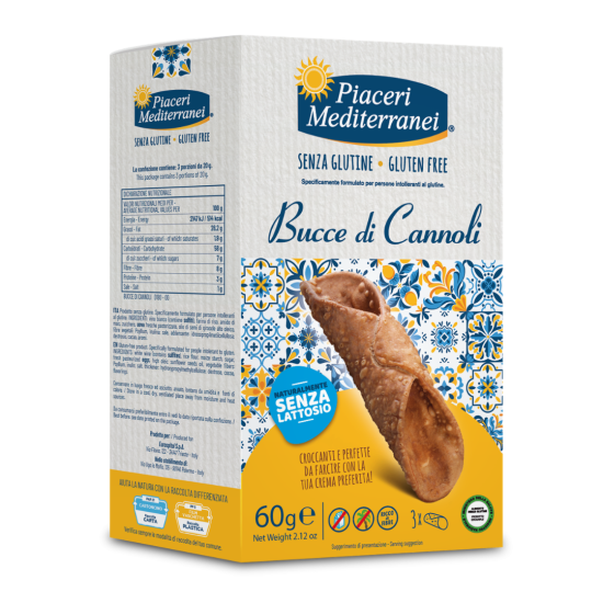 Cannoli – Bucce di Cannoli  Piaceri Mediterranei gluten-free